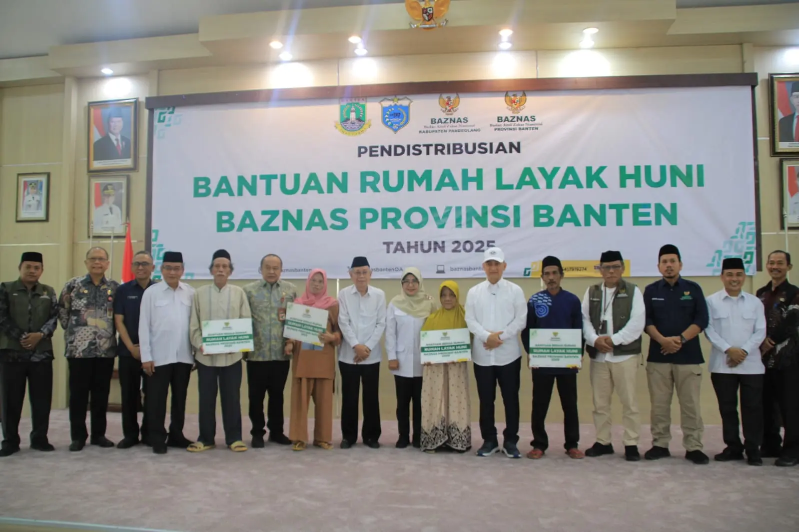 BAZNAS BANTEN DISTRIBUSIKAN 41 RUMAH
